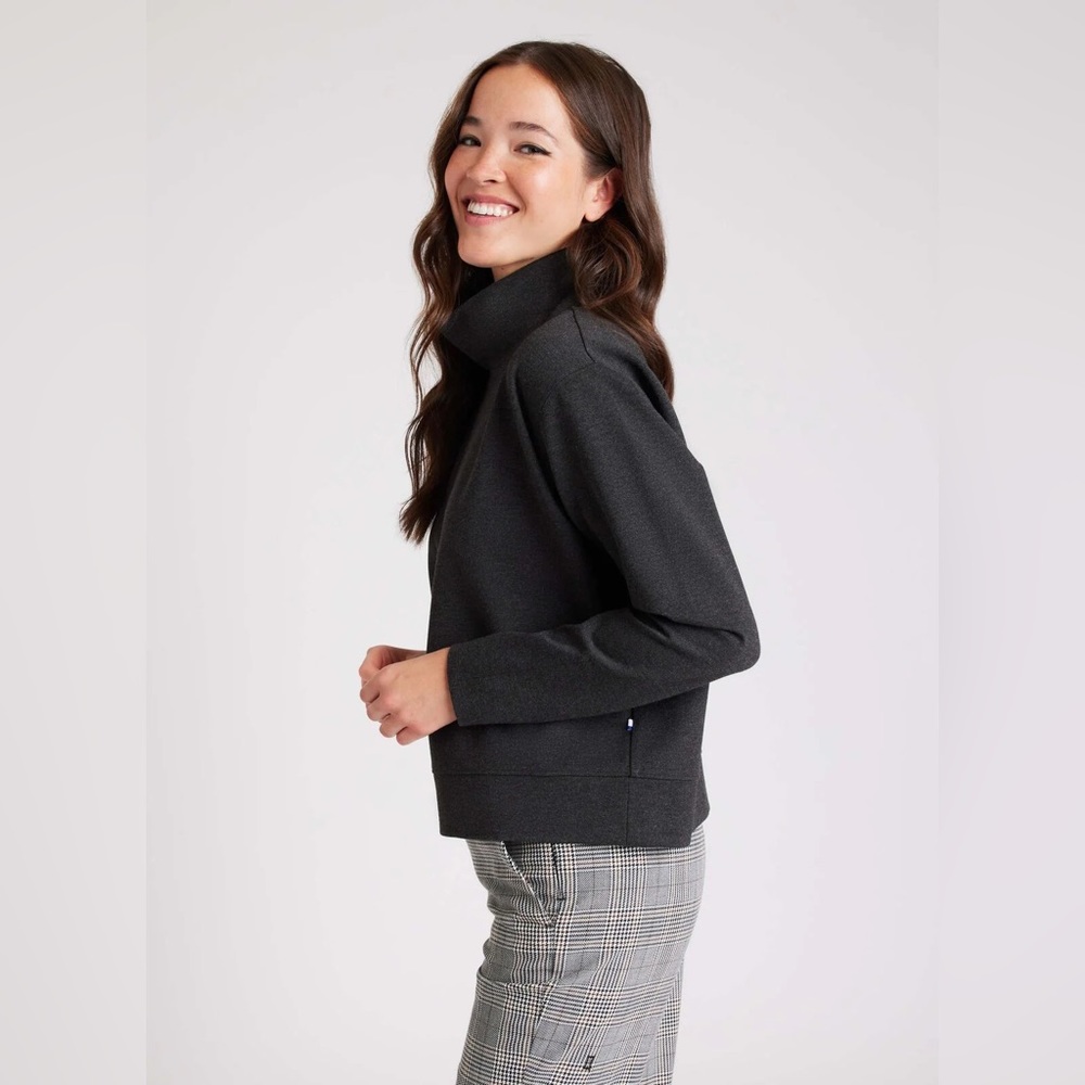 Kit and Ace Grey 1/4 Fleece